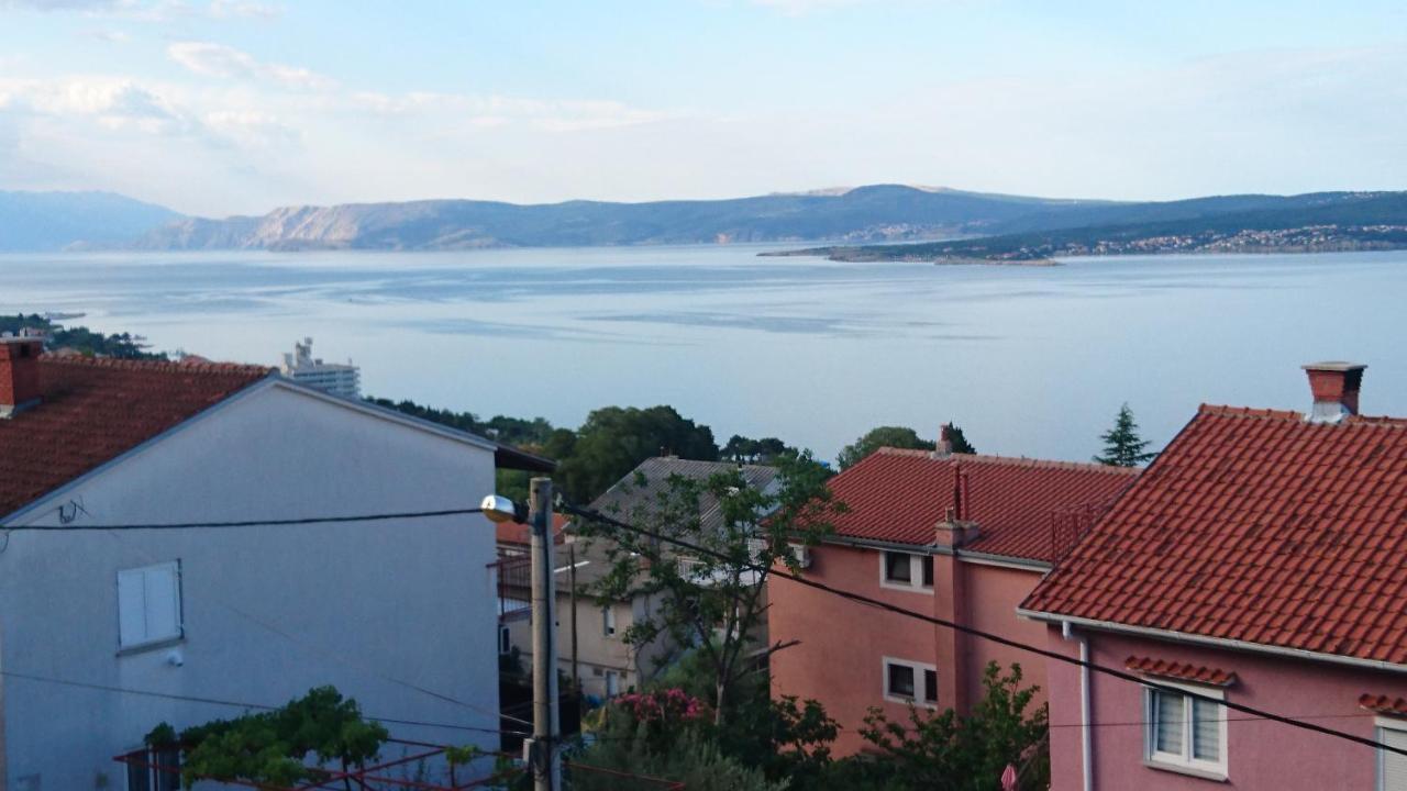 Restoran Sirena Panzió Dramalj Kültér fotó